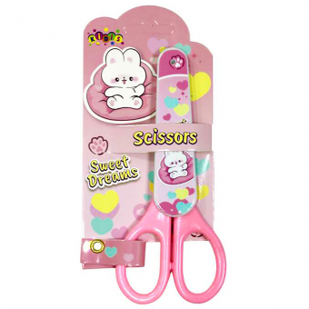 Купить Ножницы детские в футляре на блистере 13,5 см. "Hey Cutie" оптом